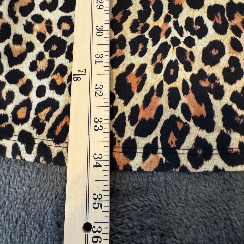 Zara‎ Trafaluc Leopard Print Mini Dress Spaghetti Strap Animal Print Brown Small - Picture 6 of 6
